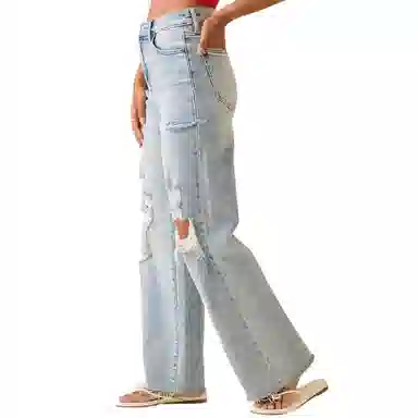 ALTAR'D STATE Straight Leg Jeans Kiara