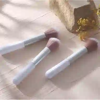 馨枕居  便携短柄散粉腮红高光化妆刷 晕染