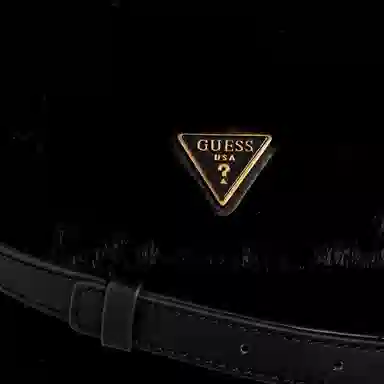 GUESS Small Square Shoulder Bag Black