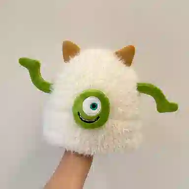 恩僾德 卡通搞怪小怪兽独眼仔加厚护耳 涤纶 绒线帽 男女同款情侣款