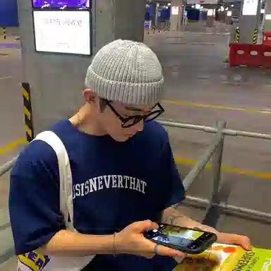 恩僾德 美式高街大头围小众百搭高颜值简约包头保暖显脸小潮牌 腈纶混纺 绒线帽 男女同款情侣款