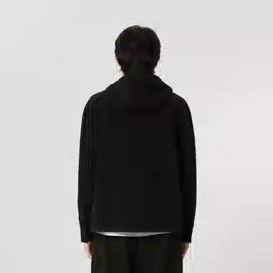 速写 纯色连帽长袖户外夹克外套 男女同款