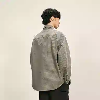 速写 冬宽松长袖舒适休闲棉服 男款