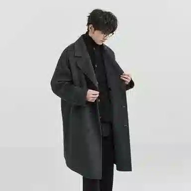 EARL JOEL Double-Breasted Coat