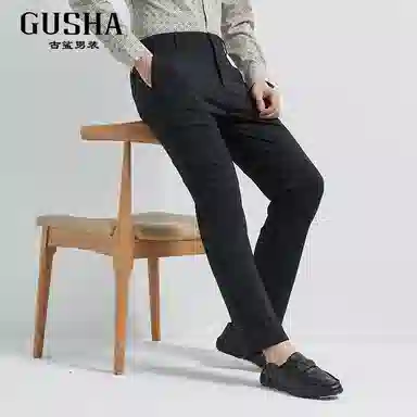 古鲨 潮流精品时尚休闲裤 男款