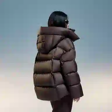 波司登 泡芙高弹高蓬厚款连帽长袖羽绒服 女款