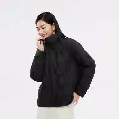 波司登 轻暖系列 短款纯色长袖羽绒服 女款
