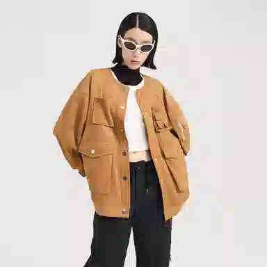 Lost in Echo Retro Cropped Jacket