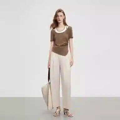 ELLE Two-in-One Colorblock Tee