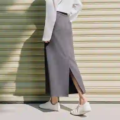 太平鸟 高腰工装纯色休闲短裙 女款