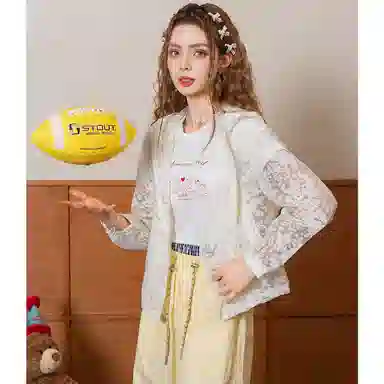 法文箱子 夏季女式开衫截短外套 女款