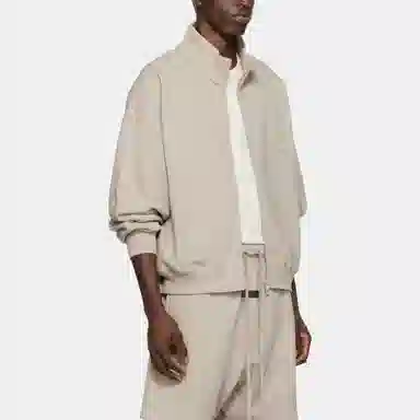 Fear of God Essentials FW22 Fullzip Jacket Smoke