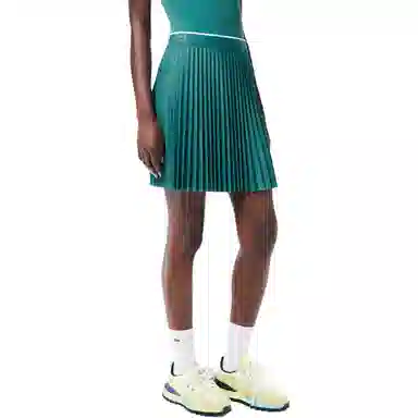 Lacoste Pleated Skirt Tidal Blue