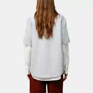 Stussy SS25 Wavy Striped Shirt