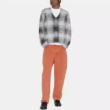 Stussy SS23 HAIRY PLAID CARDIGANV