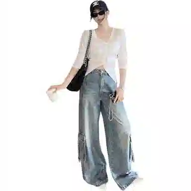 美洋 开衫流动哲学长袖针织衫 女款