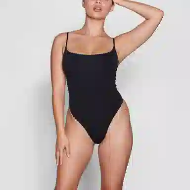 SKIMS Fits Everybody Cami Bodysuit Onyx