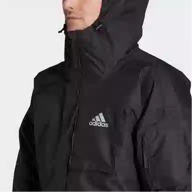 adidas Logo Print Down Jacket