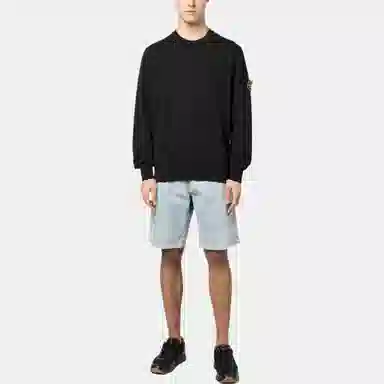 Stone Island SS23 Black Sweatshirt