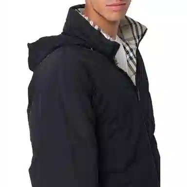 Burberry Reversible Hooded Jacket Beige