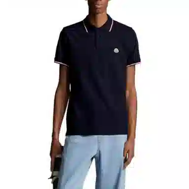 Moncler SS23 Polo Navy