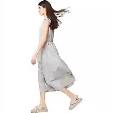 UNIQLO x Clare Waight Keller SS25 C Series Dress Light Grey
