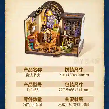 Rolife diy 267pcs DG166