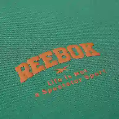 Reebok Two-in-One Knit Long Sleeve Tee Deep Green