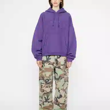 Stussy SS24 Embroidered Relaxed Hoodie