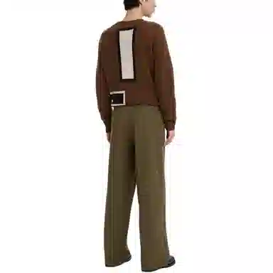 Levis SS23 Brown Wide-Leg Trousers