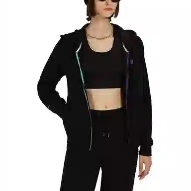 le coq sportif Tricolor Hoodie Jacket Women