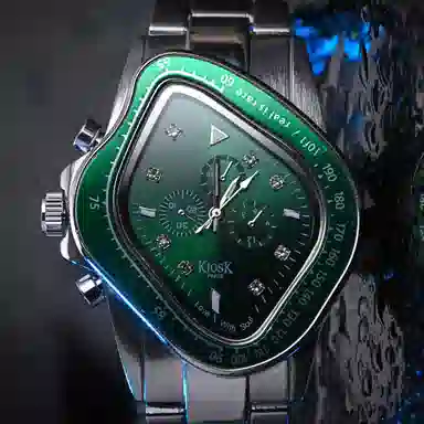 KIOSK Quartz Blue Dial