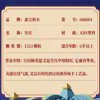 SEMBO 1523pcs 608004