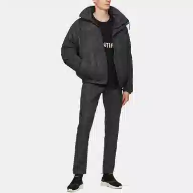 Fear of God Essentials Puffer Jacket Black FW20