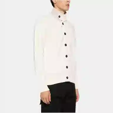 Stone Island Logo Patch Knit Shirt