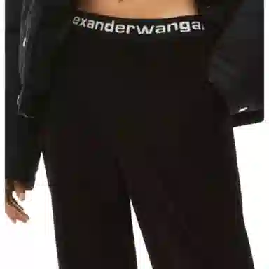 Alexander Wang Black Slim-Fit Pants