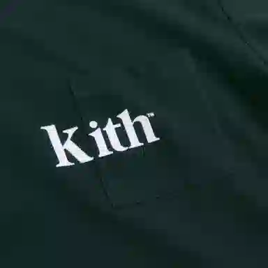 KITH Quinn Tee Forest Green