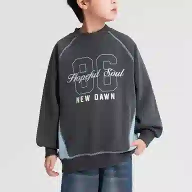 左西卫衣 加绒圆领保暖防静电耐磨透气 儿童款