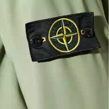 Stone Island Logo Patch Zip Jacket