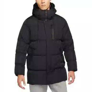 Jordan Logo Zip Hoodie Jacket Black