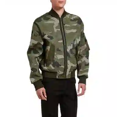 Valentino Camouflage Zip Hoodie