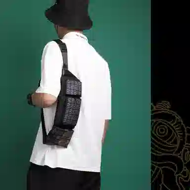 TINYAT Waist Bag Black