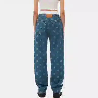 Alexander Wang FW23 Wide Leg Jeans
