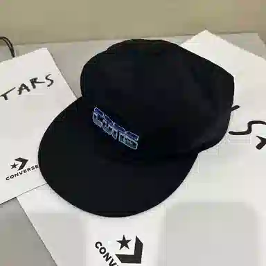 Converse Logo Cap Black