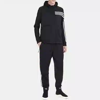 Y-3 FW21 Signature Track Pants Black