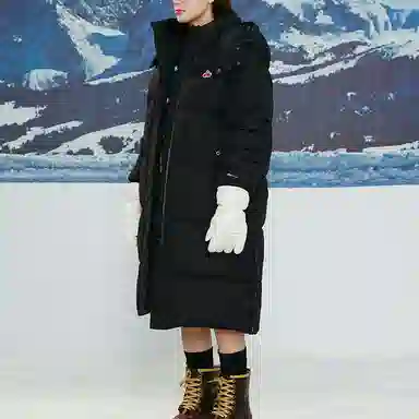 Kirsh FW22 Cherry Logo Hooded Coat