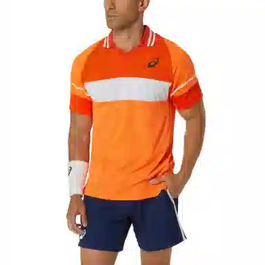Asics Polo Shirt Orange
