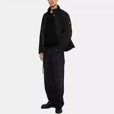 Stone Island Soft Shell Jacket Black