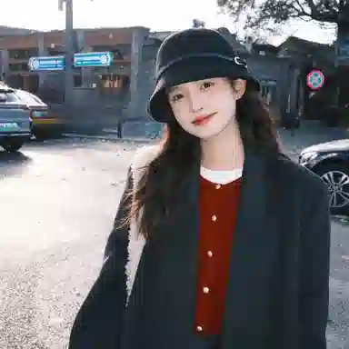 【秋冬必备~千金风】 攸委 法式复古皮带扣毛呢渔夫帽女冬季保暖高级感赫本风 羊毛混纺 时尚百搭显脸小礼帽盆帽圆顶帽子 女款