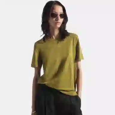 COS Olive Green Crew Neck T-Shirt